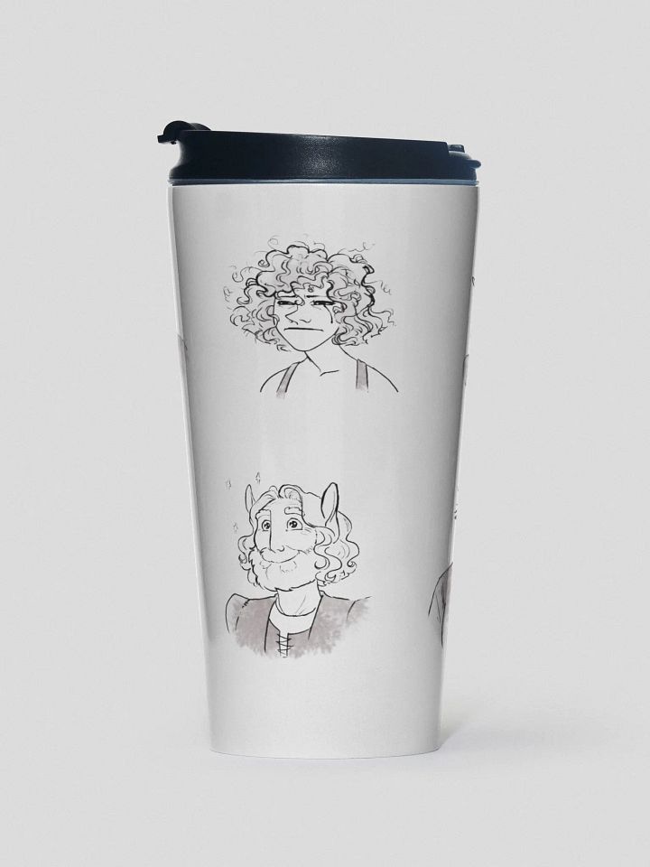 Morning Faces Travel Mug product image (1)