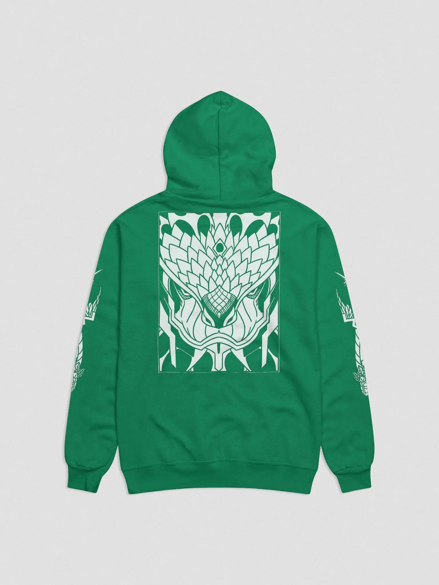Face of the Serpent - Hoodie White Print product image (3)