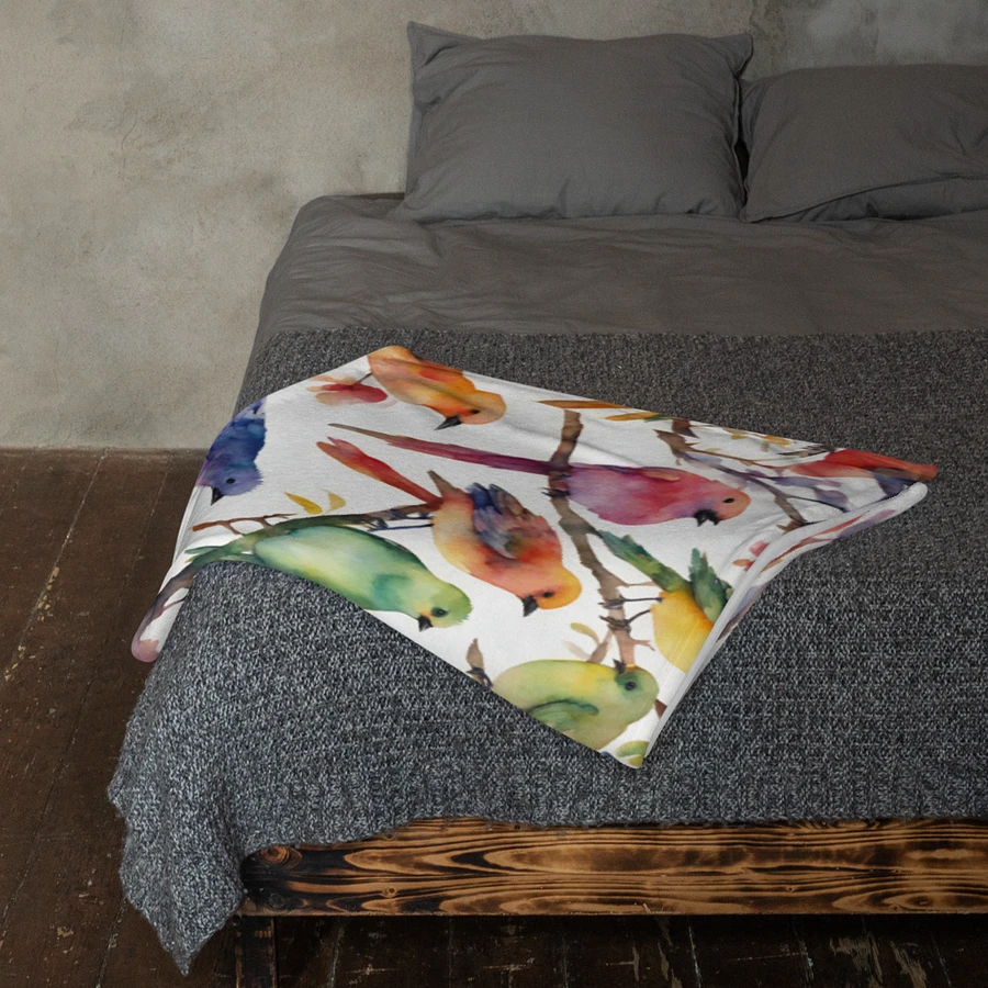 Multi Coloured Birds Blanket product image (12)