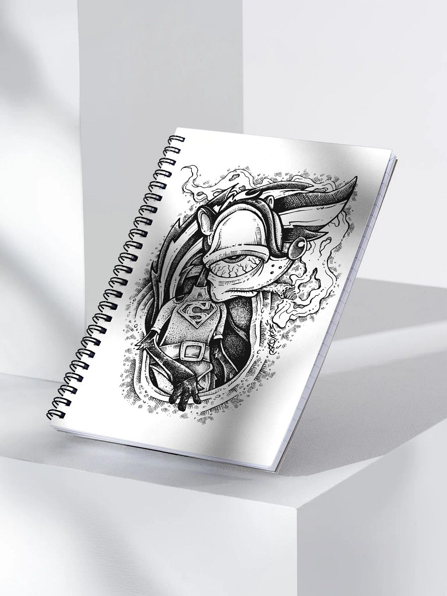 Super Skunk Spiral Notebook product image (3)