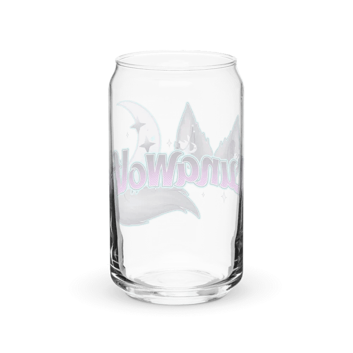 Luna Wolf Can Glass: Embrace Elegance in Every Sip product image (6)