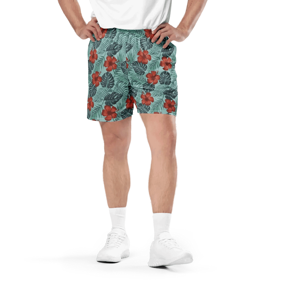 Palm Paradise | Recycled Unisex Mesh Shorts product image (3)