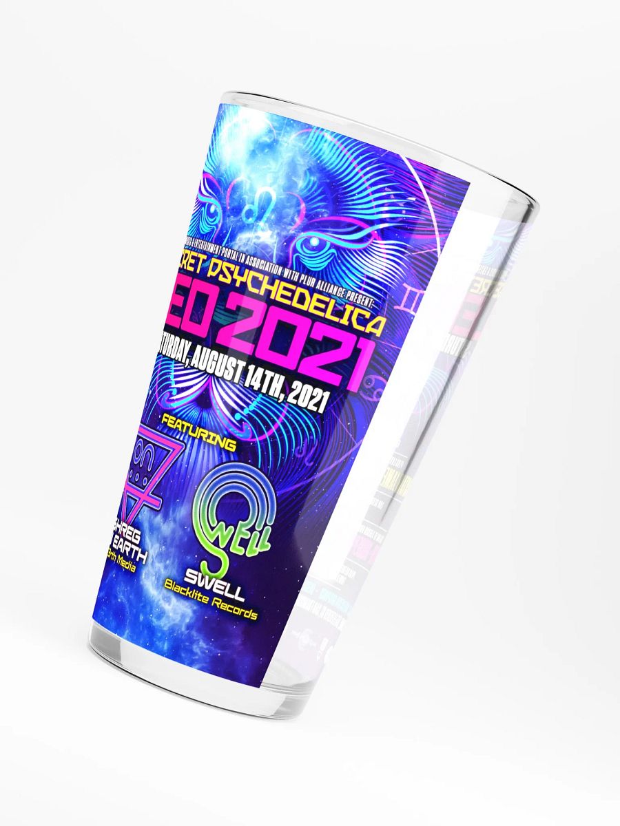 Leo 2021 Shaker Pint Glass product image (5)