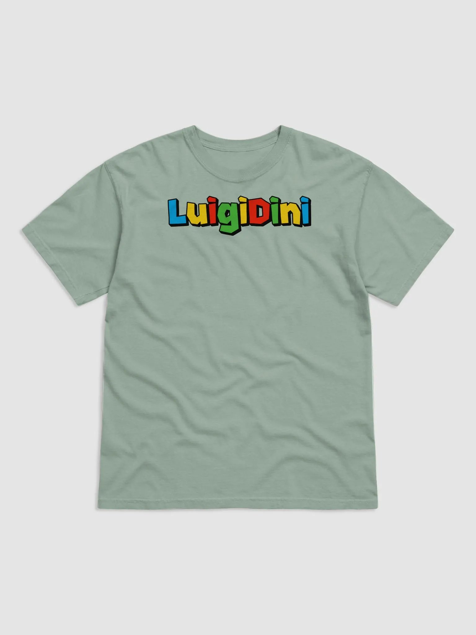 LuigiDini T Shirt (Mario Font) product image (5)