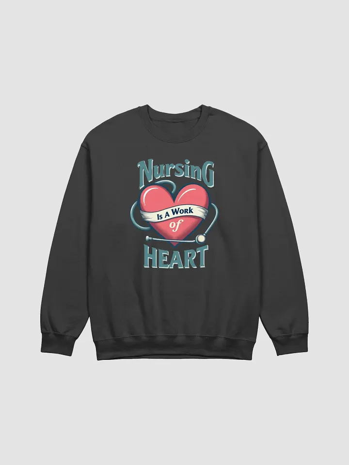 Nursing Heart Stethoscope Crewneck product image (8)