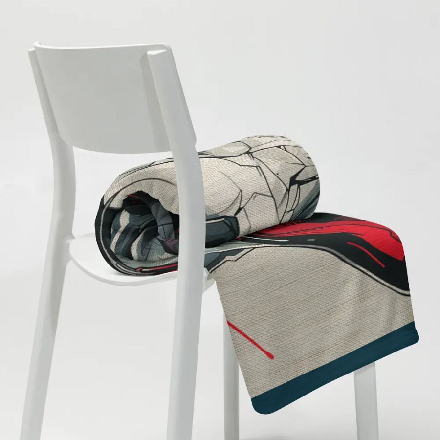 American Akita dog futuristic portrait product image (9)