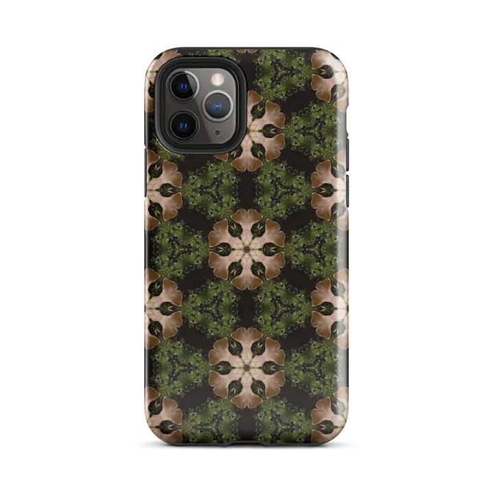 Tough Phone Case for iPhone® - Abstract Fungi Geometric Pattern product image (2)
