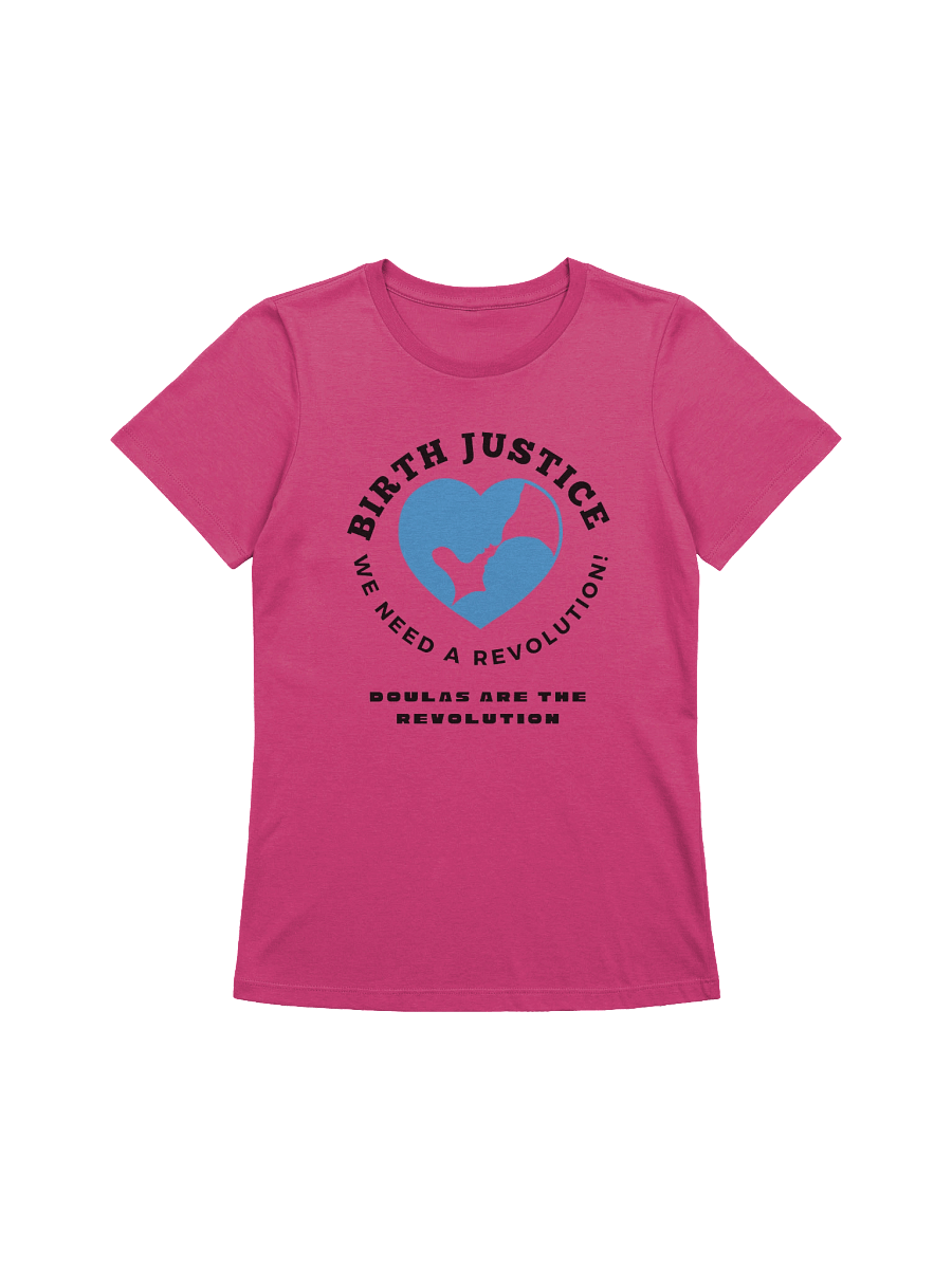 Birth Justice [Blue Heart] - Women's Relaxed T-Shirt product image (5)