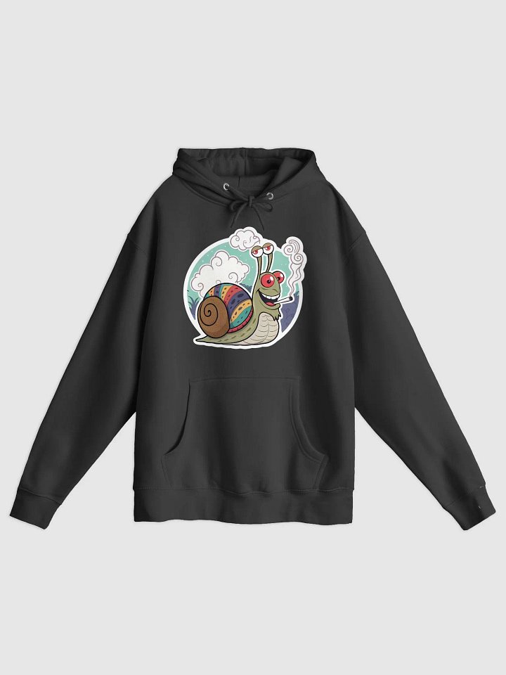 Expressive Snail Cartoon Premium Hoodie product image (1)