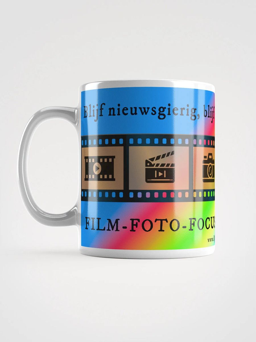 Creatieve Filmmaker Mok - Blijf Nieuwsgierig, Blijf Geïnspireerd, Blijf Creatief product image (6)