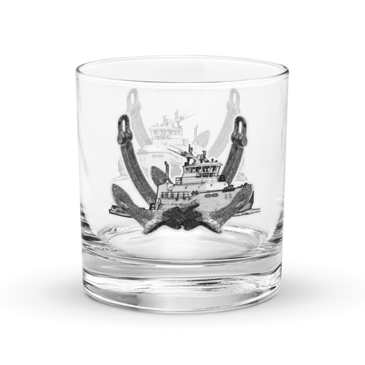 Twin Anchor Titan tug 10.5oz Rocks Glass product image (2)