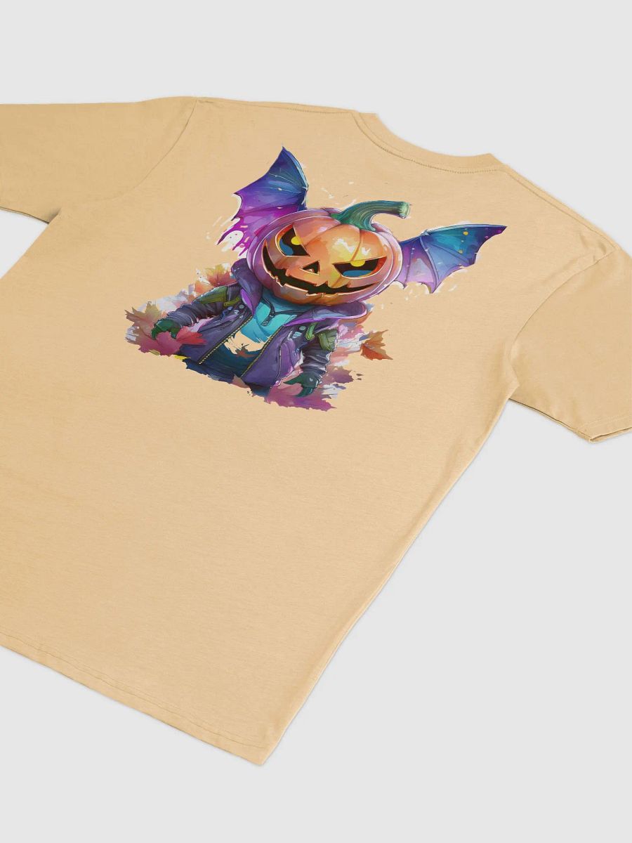 Halloween Bats Vibing and Jack-O'-Lantern Men's Tee product image (25)