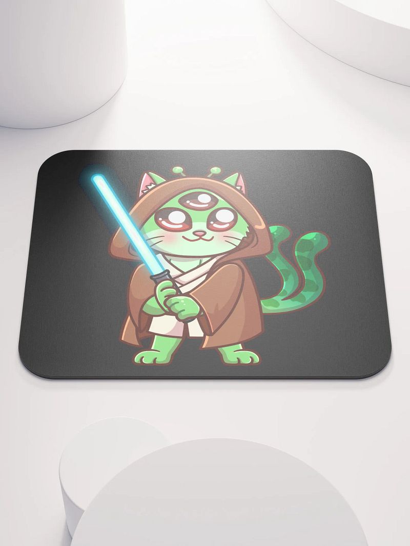 Cosmos Cat Jedi Mouse Pad (SM)