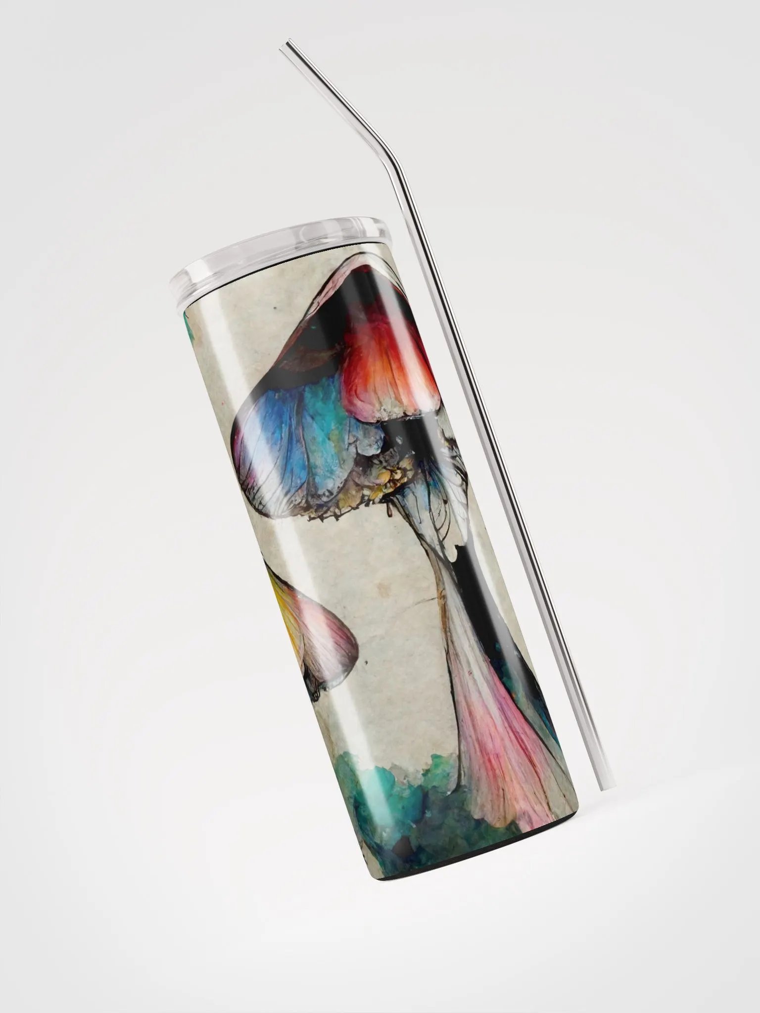 Fantasy Mushroom Stainless Steel Tumbler product image (3)