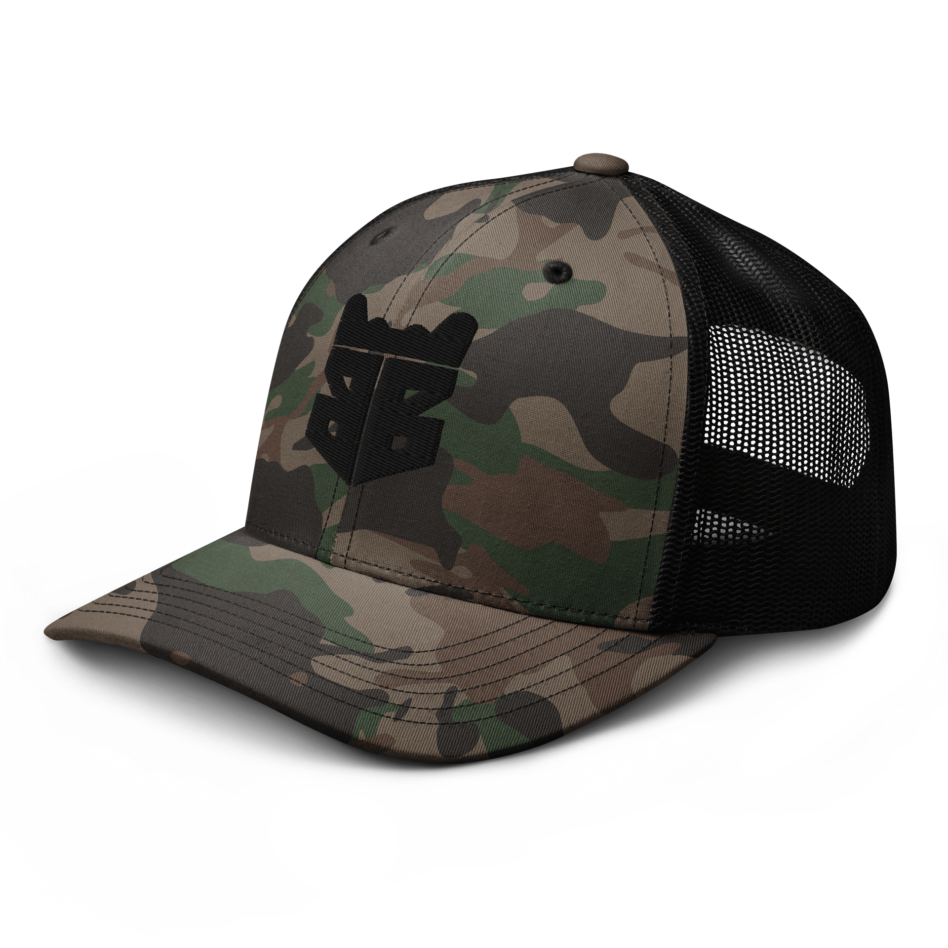 BB Stealth Camo Trucker Cap product image (4)