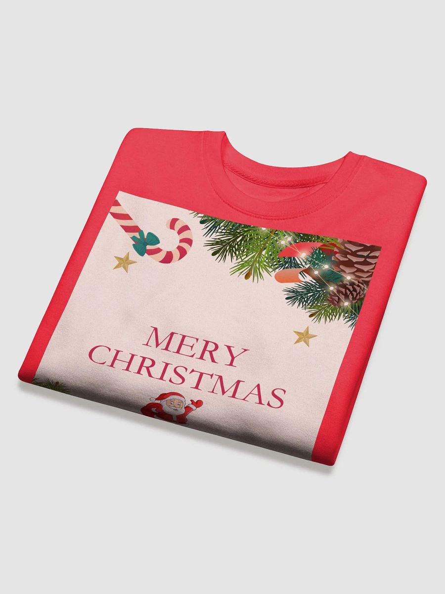 Santa's Greetings Premium Christmas Sweatshirt by Everlyn Riche product image (4)
