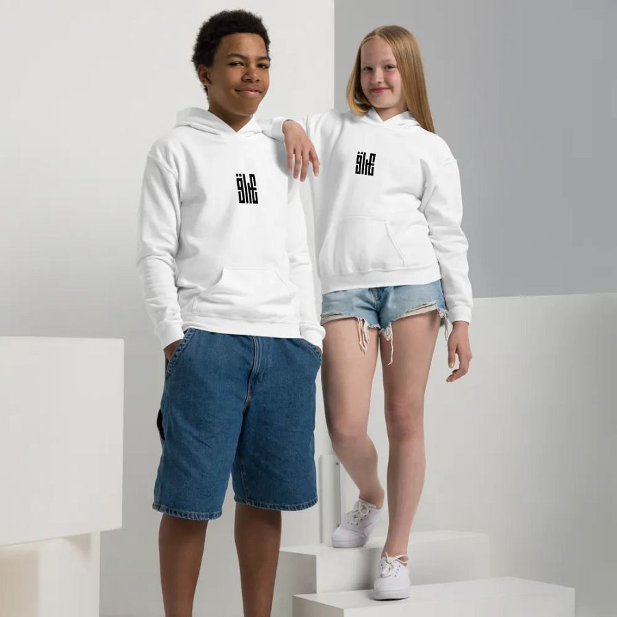 Iraq عراق Youth Heavy Blend Hoodie product image (34)