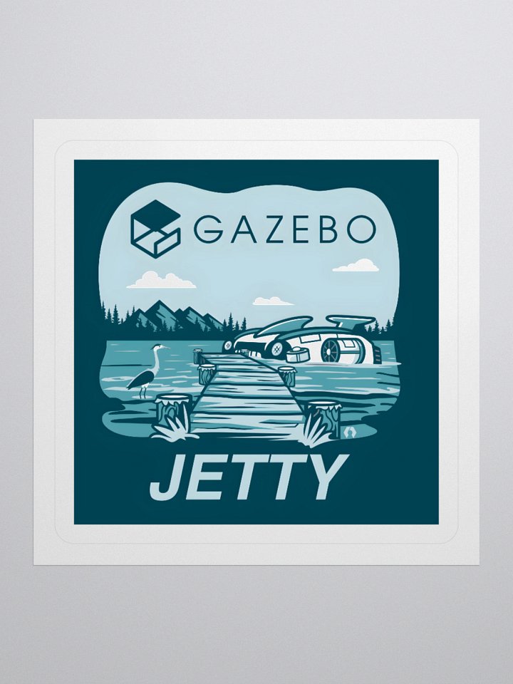 Gazebo Jetty sticker product image (1)