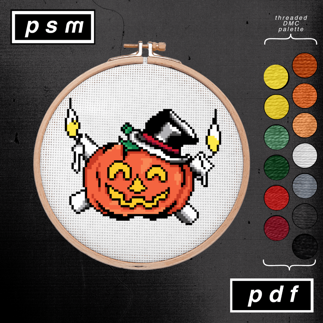 Mike 'Rollo' Malone Jack-o-Lantern Pattern product image (1)