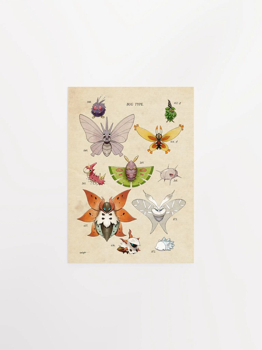 PKMN - Vintage: Moths product image (5)