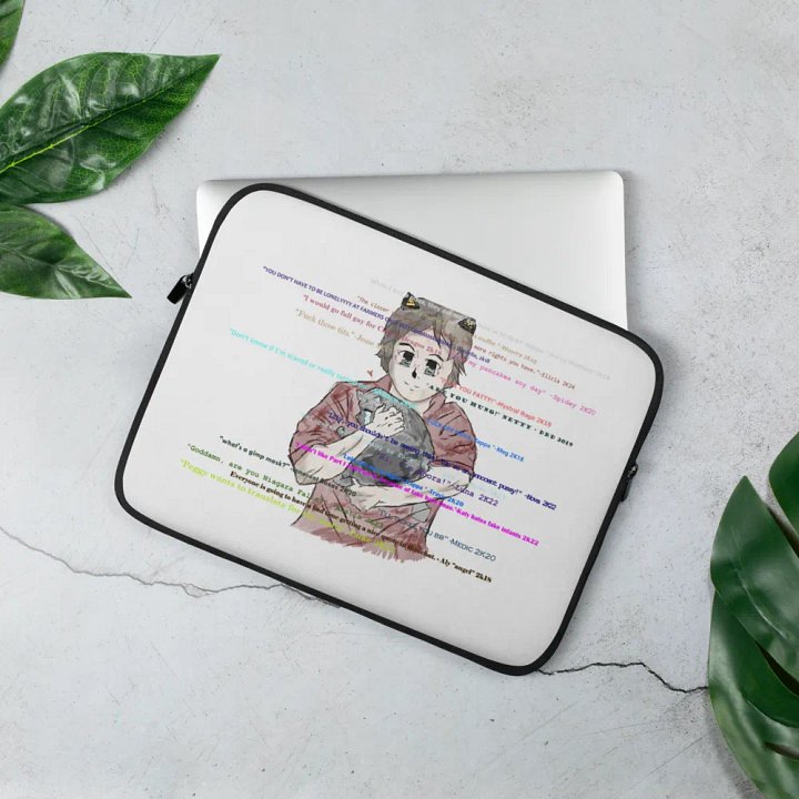 Nova with Lily & quotes laptop cover product image (3)