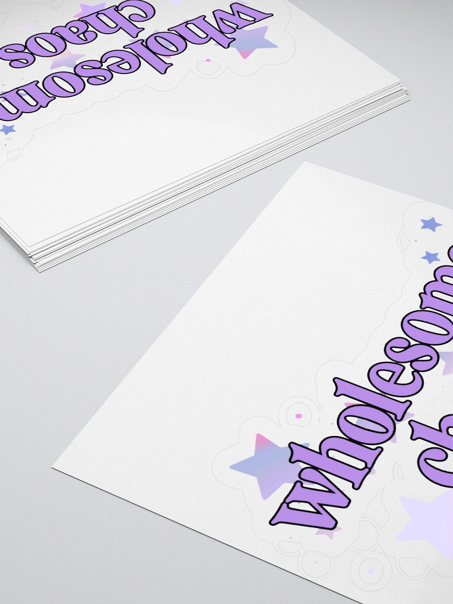 Wholesome Chaos Sticker product image (4)