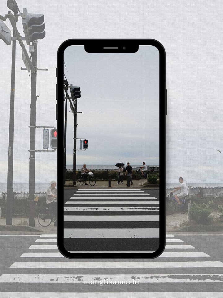 Crosswalk / Digital Wallpaper / Kamakura 03 product image (1)