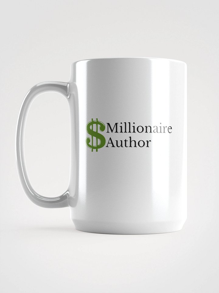 Millionaire Author Mug, Gifts for Authors, Author Gift, Dollar Sign Mug, Abundance Mug, Millionaire Mindset product image (1)