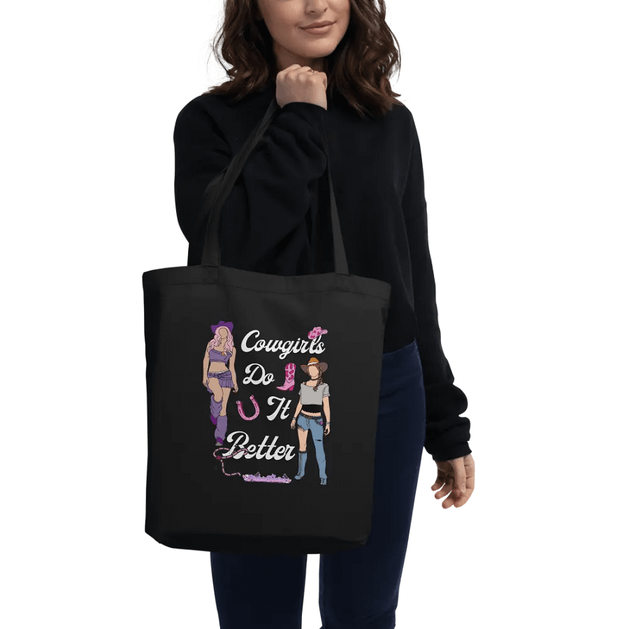 Cowgirls Do It Better Eco Tote product image (2)