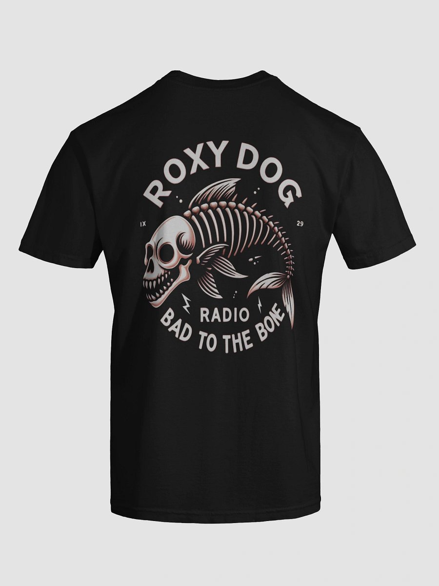 Roxy Dog Radio Fish Bones T-Shirt product image (116)