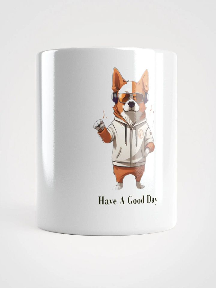 Cool Corgi DJ Mug product image (1)