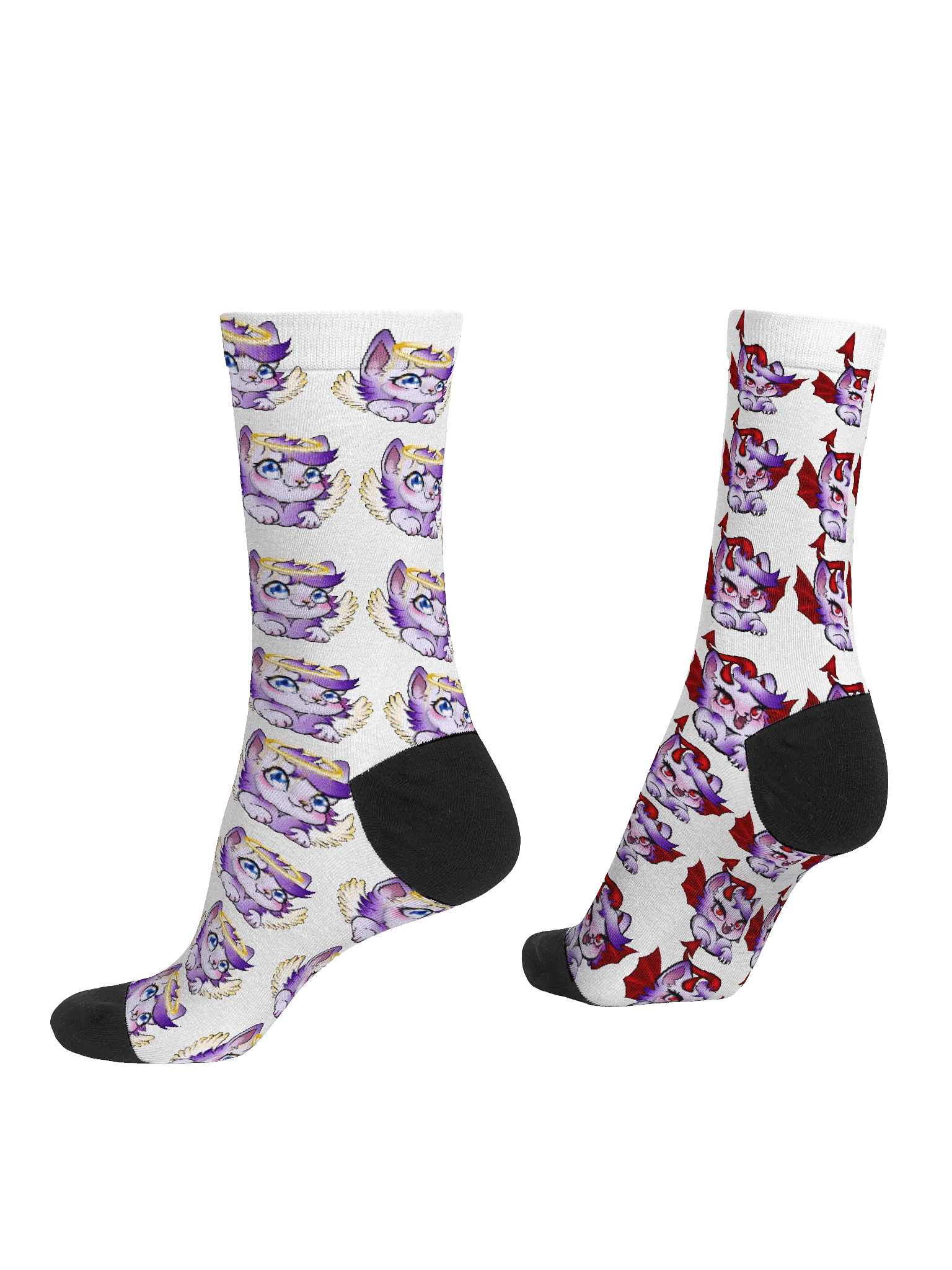 Choose your Fate Wolfy Crew Socks product image (4)