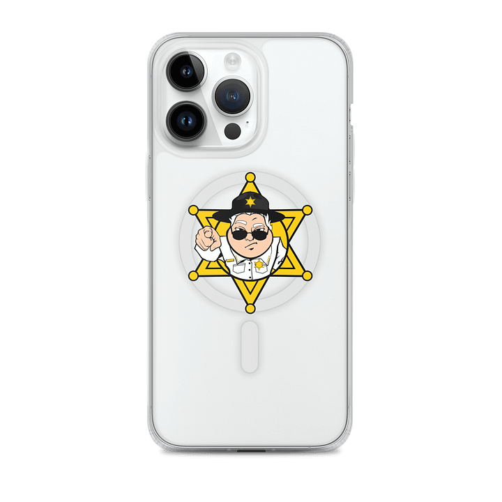 Sheriff Logo iPhone Clear Case product image (2)