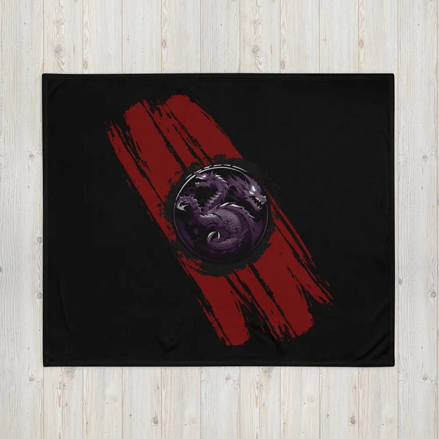 the blood scarred throw blanket product image (16)