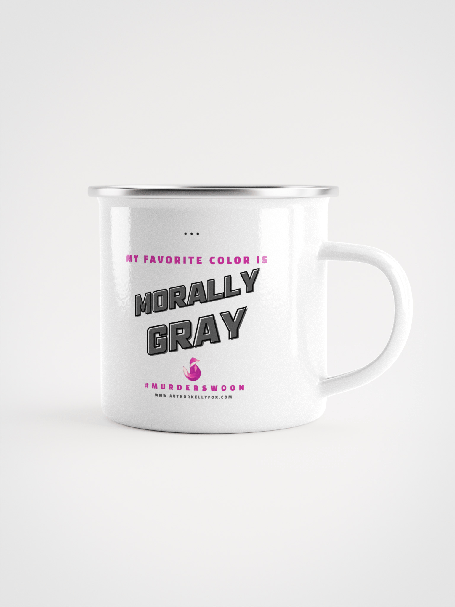 Morally Gray Mug - Enamel product image (1)