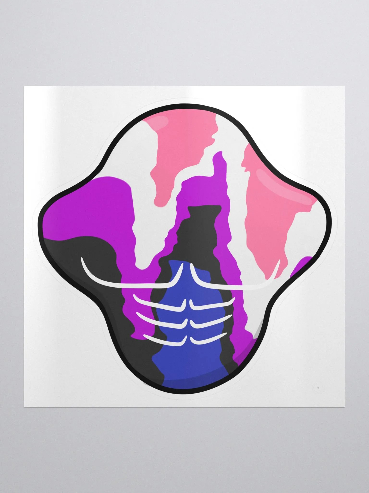 Gender Fluid Buff Tato Sticker product image (1)