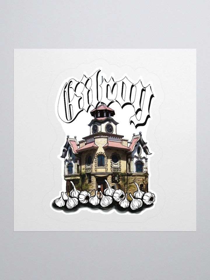 Gilroy City Hall Sticker product image (1)