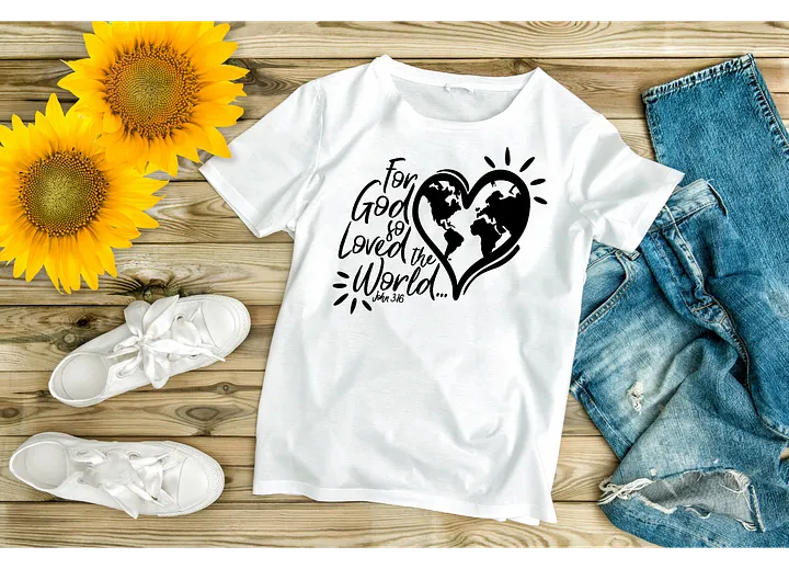 John 3:16 Comfort Tee product image (1)