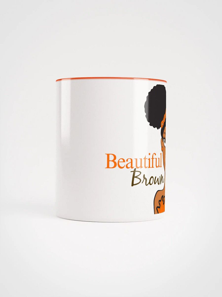 Beautiful Brown Girl Ceramic Mug - Cinnamon product image (6)