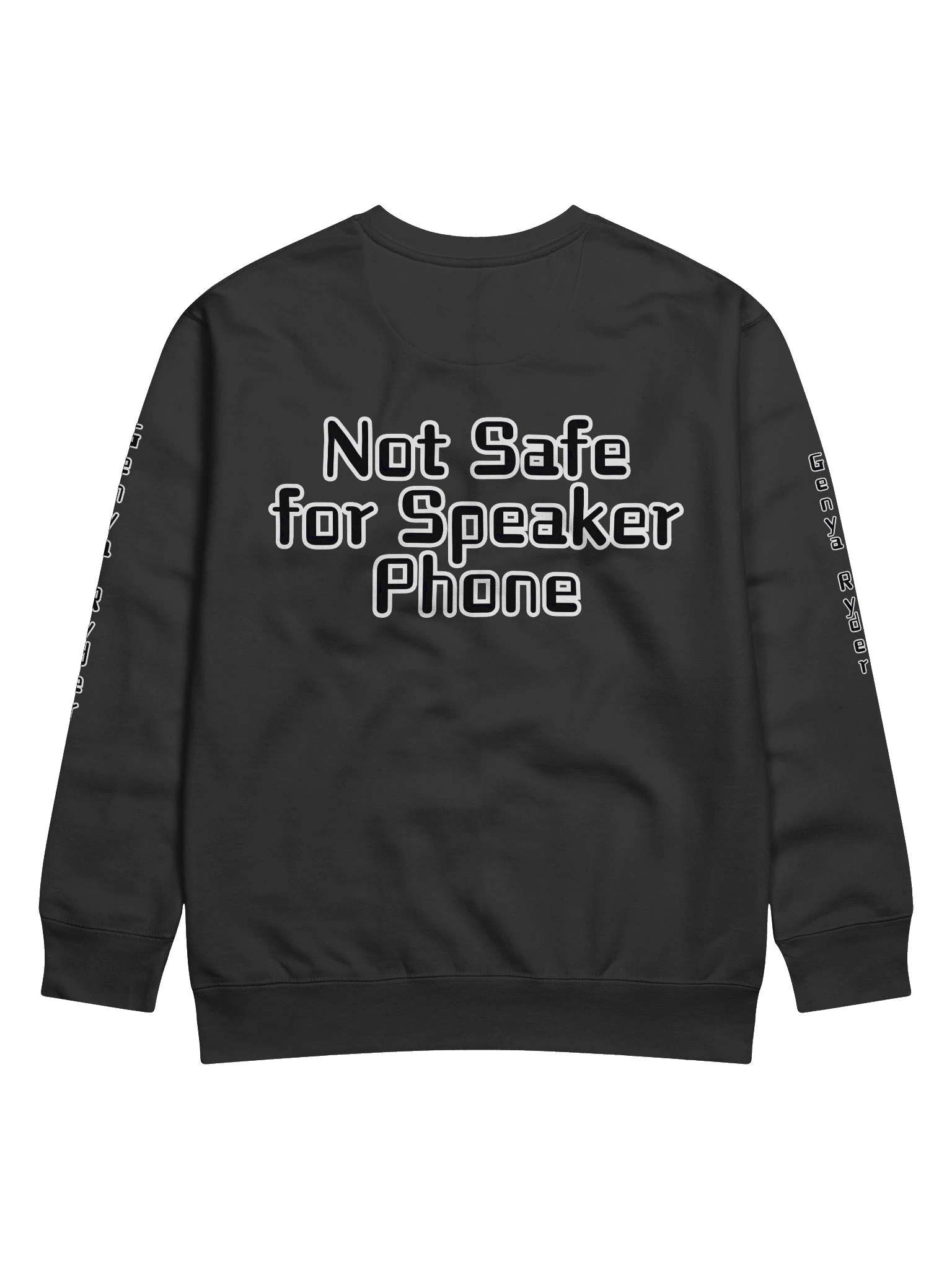 Not Safe For Speaker sweater. product image (4)