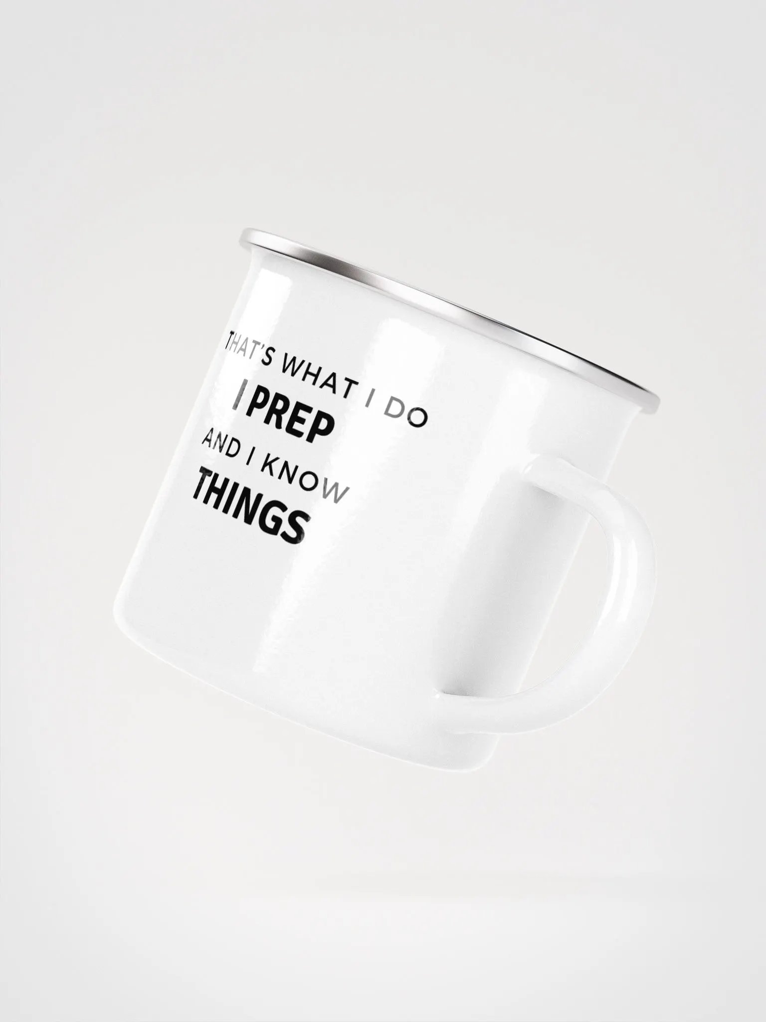 That's What I do I Prep Enamel Mug product image (3)