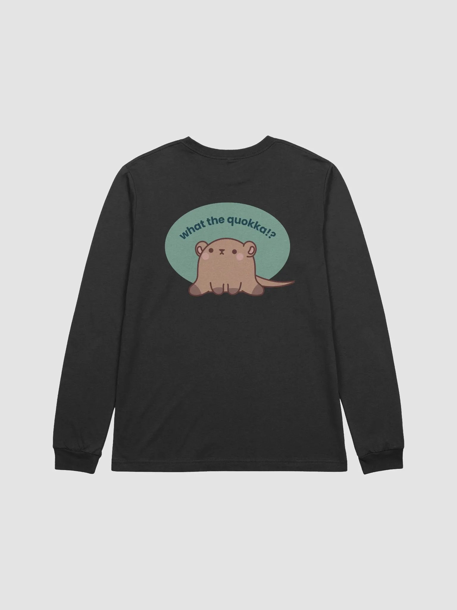 Quokka Light Logo Long Sleeve product image (3)