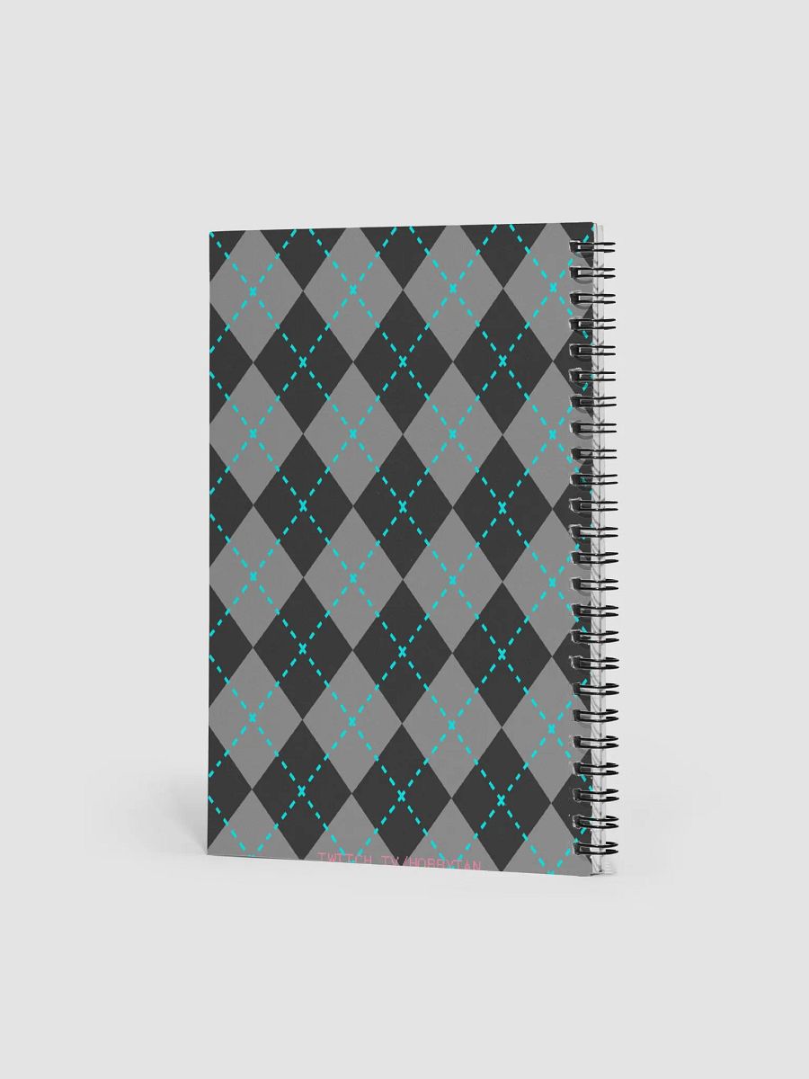 Mascot Pantone Argyle Spiral Bound Notebook product image (2)