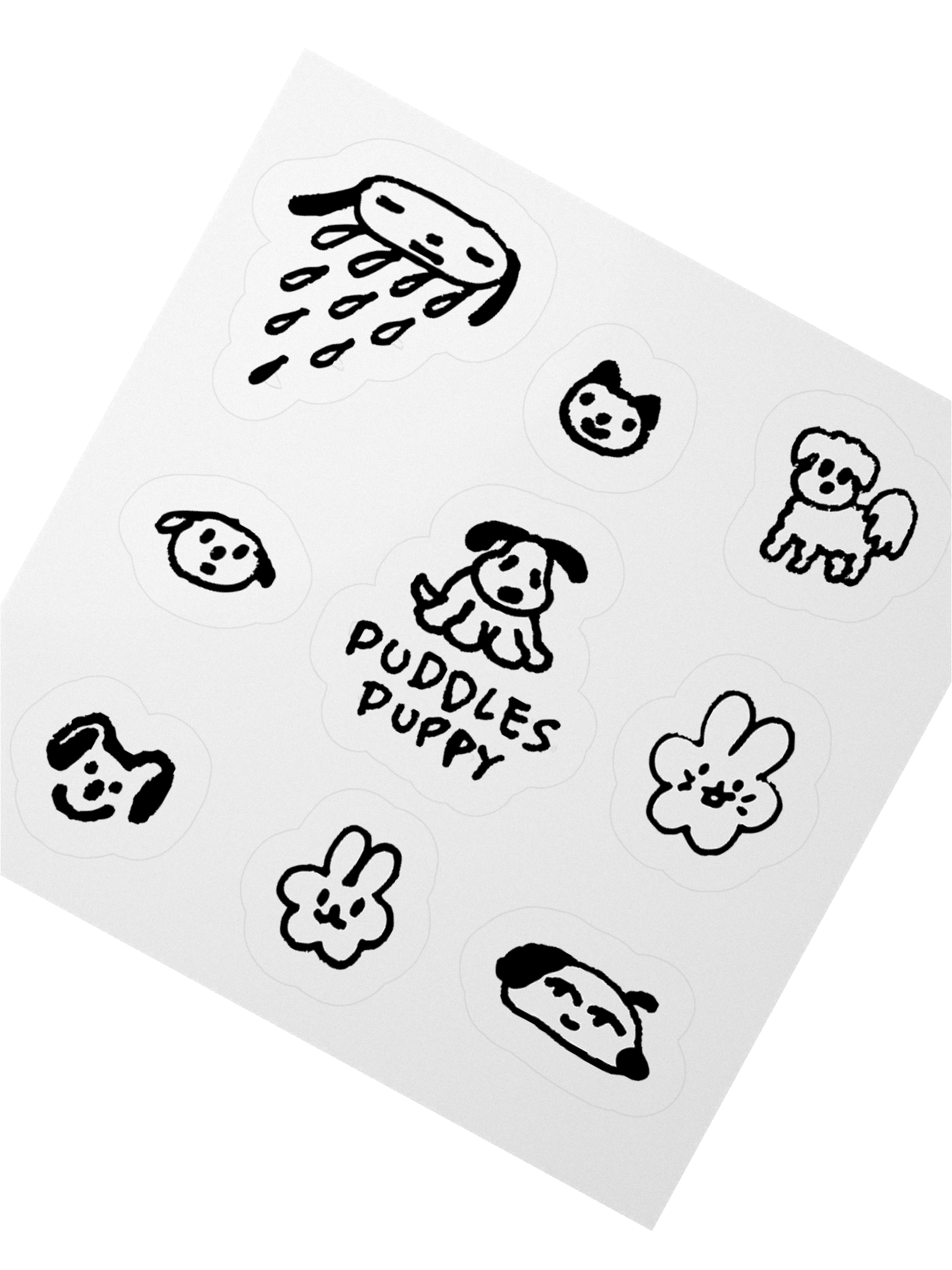 Doodle Stickers: Puddles Puppy and Animal Friends product image (6)