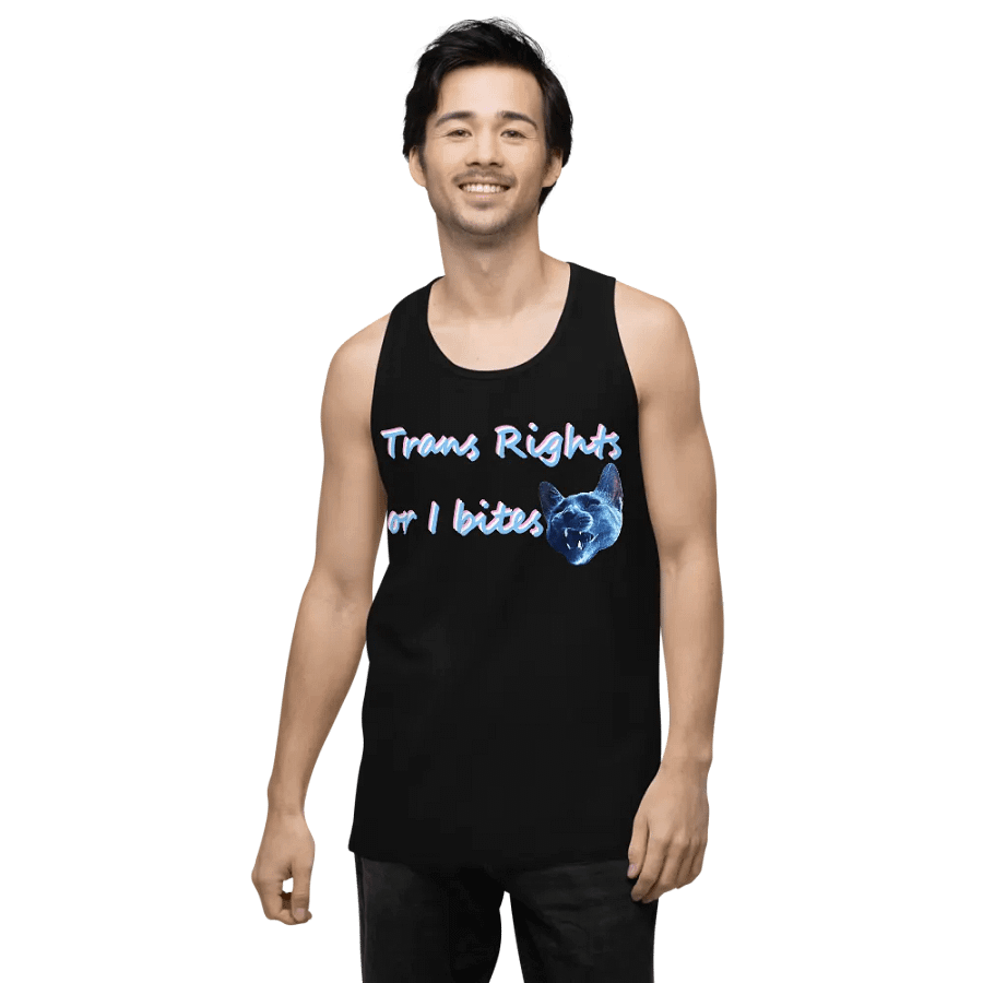 TROIB muscle tank in blue ink product image (4)