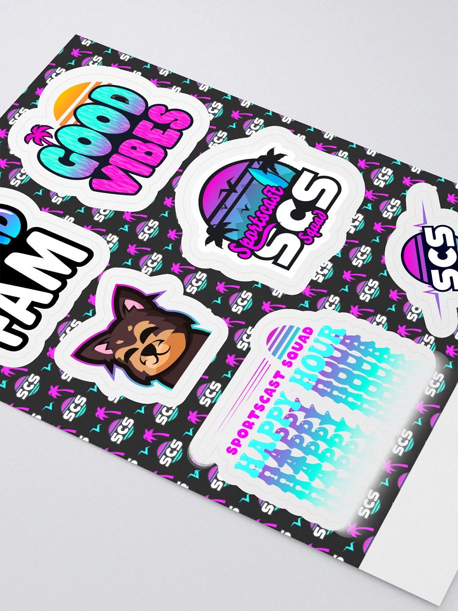 SCS STICKER SHEET product image (3)