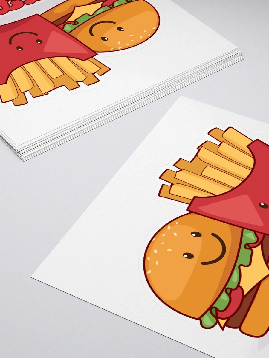 Burger and Fries BFFs Sticker Set product image (4)