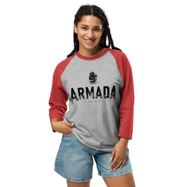 Armada Dodgeball Club Raglan Tee product image (1)