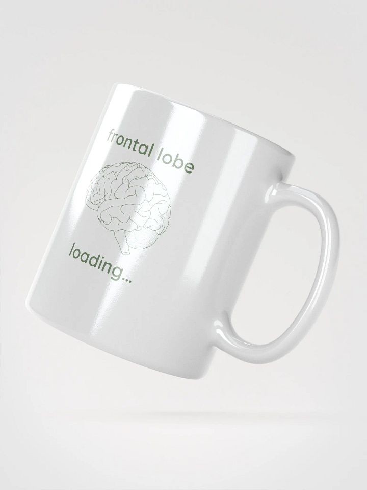 frontal lobe loading... mug (sage) product image (4)