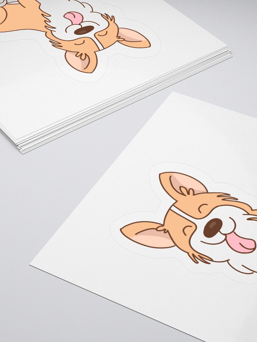 Sitting Corgi Sticker product image (4)